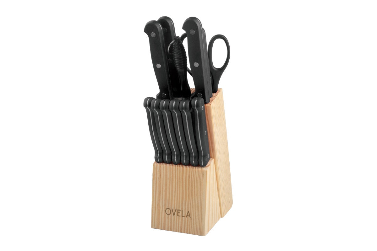 Ovela 14 Piece Knife Block Set