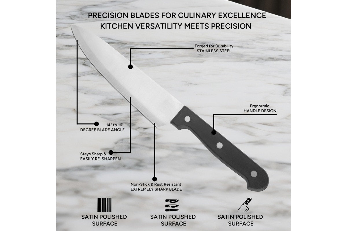 Ovela 14 Piece Knife Block Set