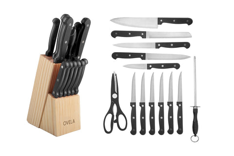 Ovela 14 Piece Knife Block Set