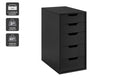 Ovela Alice Office Drawers (Black)
