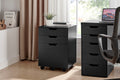 Ovela Alice Mobile Filing Cabinet (Black)