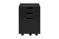 Ovela Alice Mobile Filing Cabinet (Black)