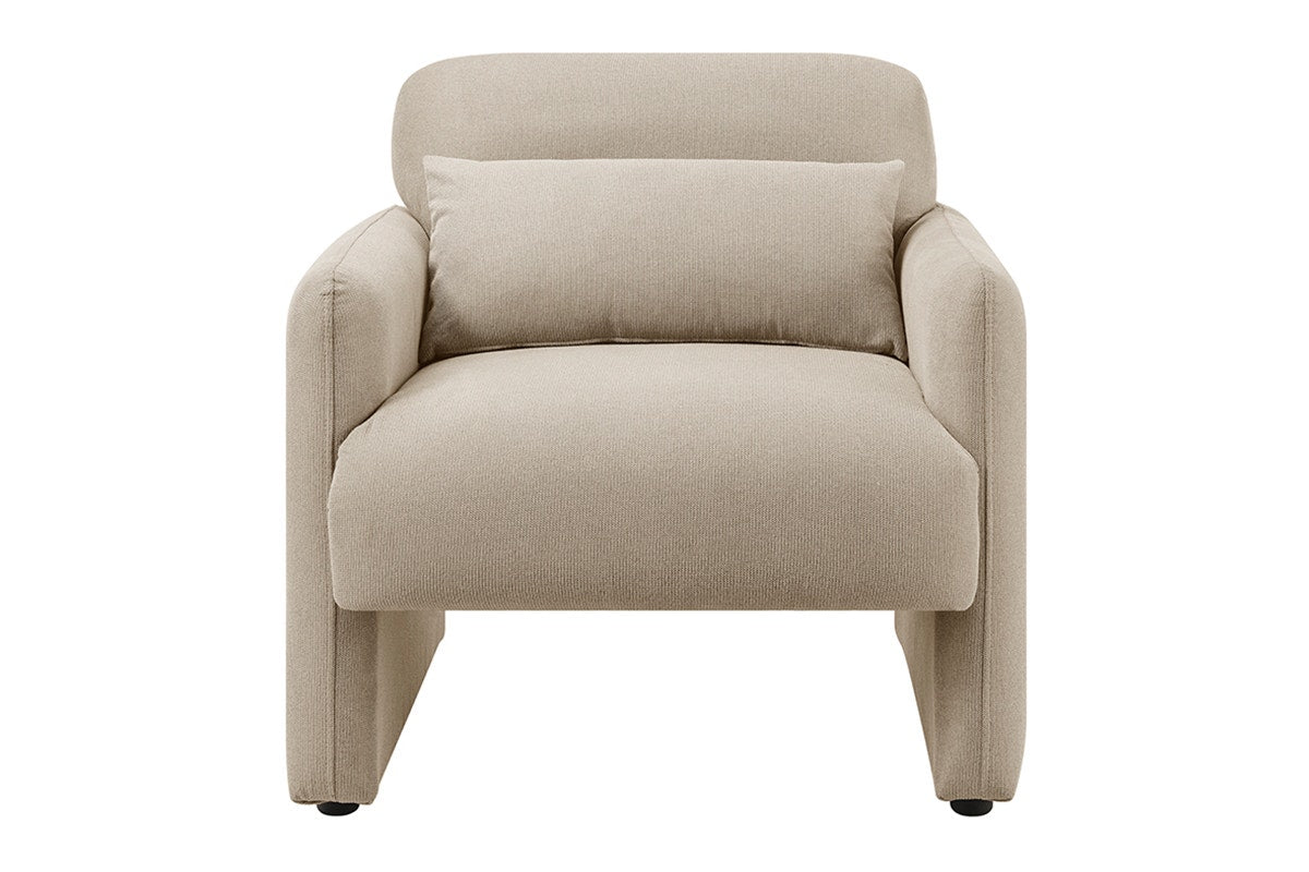 Ovela Asher Accent Chair (Light Brown)