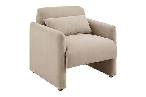 Ovela Asher Accent Chair (Light Brown)