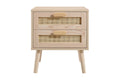 Set of 2 Ovela Ava 2-Drawer Bedside Tables