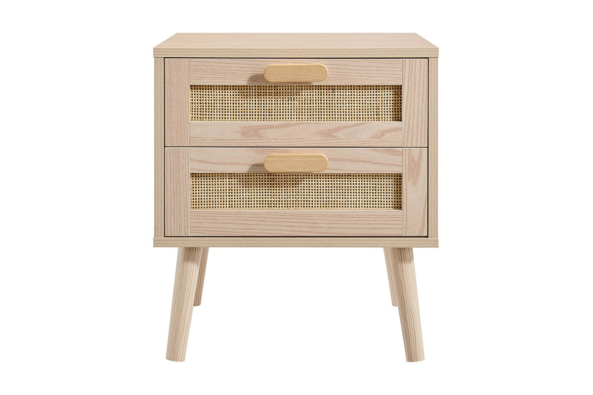 Set of 2 Ovela Ava 2-Drawer Bedside Tables