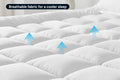 Ovela Bamboo Pillowtop Mattress Topper (Queen)