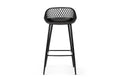 Ovela Set of 2 Leerdam Bar Stools (Black)