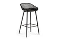 Ovela Set of 2 Leerdam Bar Stools (Black)