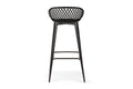 Ovela Set of 2 Leerdam Bar Stools (Black)