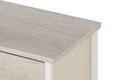 Ovela 3 Drawer Nightstand Bedside Table - Wood Grain White Oak - SuperSaverAU - view 6