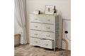 Ovela 8 Drawer Storage Chest (Beige)