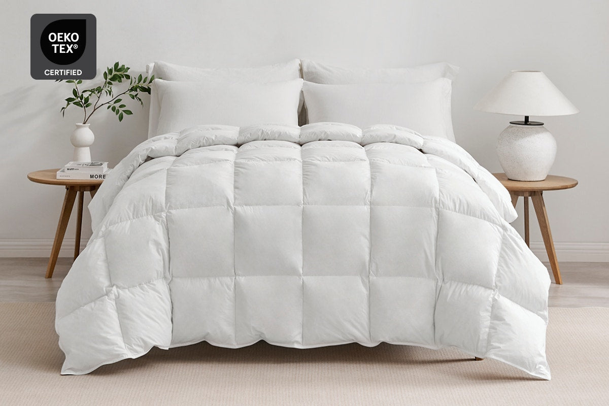 Ovela All Seasons Duck Down and Feather Quilt (Single)