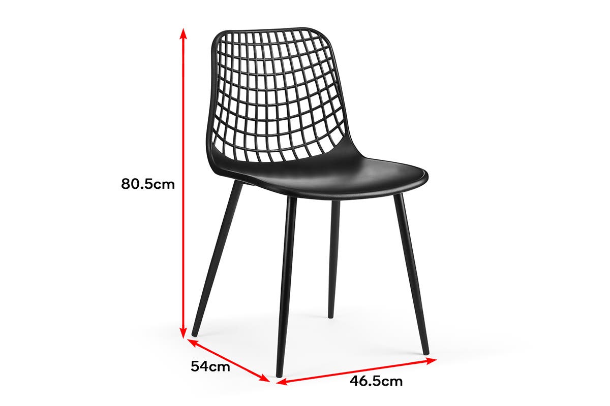 Ovela Set of 2 Leerdam Dining Chairs - SuperSaverAU - view 29