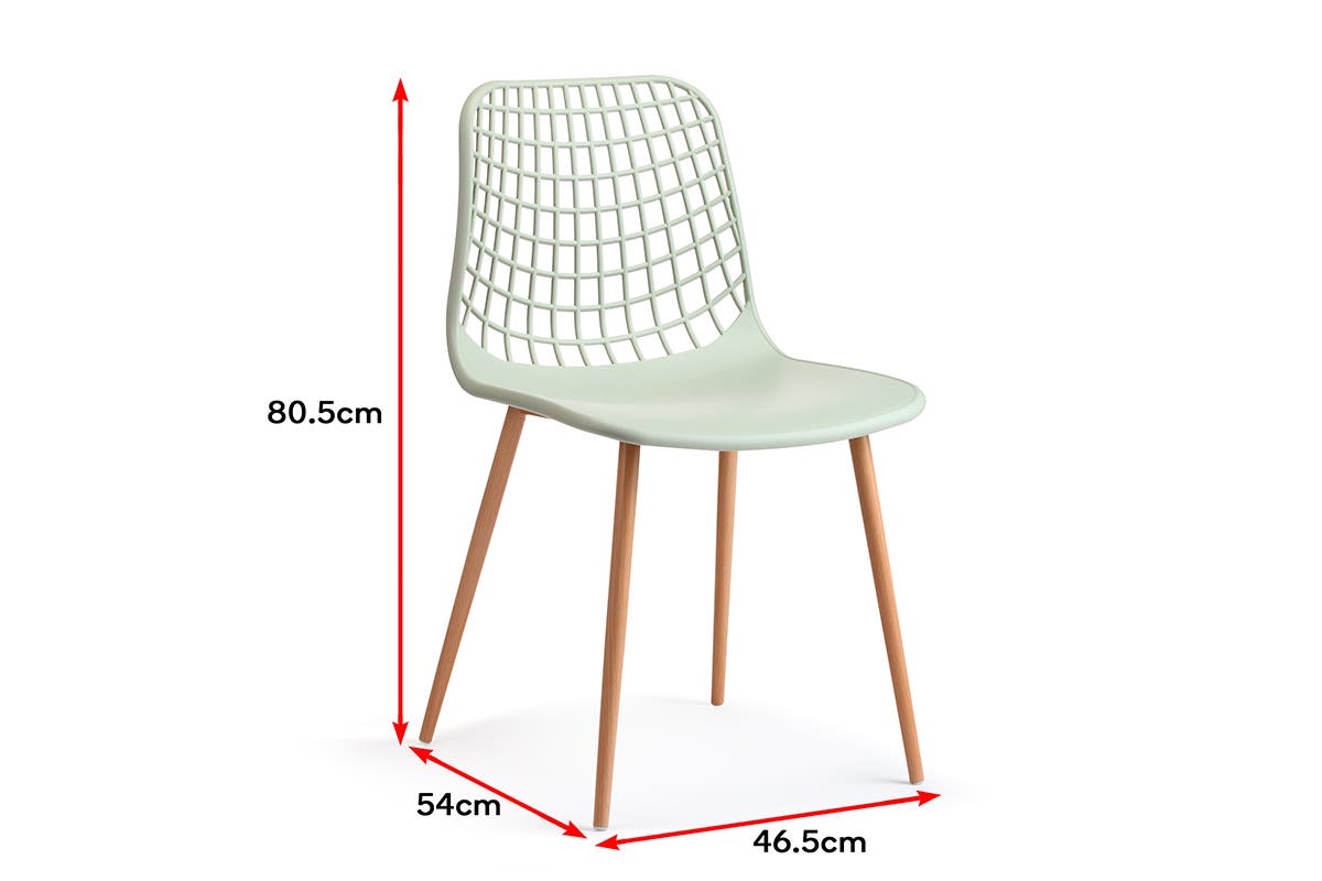 Ovela Set of 2 Leerdam Dining Chairs - SuperSaverAU - view 20