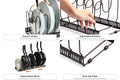 Ovela Expandable Lid & Pan Organiser