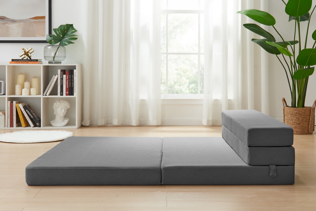 Ovela Folding Sofa Bed Mattress Double - SuperSaverAU - view 3