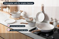 Ovela 5 Piece Granite Non-Stick Induction Cookware Set