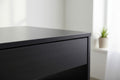 Ovela Jasper 1 Drawer Desk (Black)