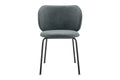 Set of 2 Ovela Kerby Dining Chairs (Charcoal)