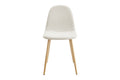 Set of 4 Ovela Lucas Dining Chairs (Beige)