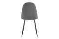 Set of 4 Ovela Lucas Dining Chairs (Charcoal)