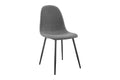 Set of 4 Ovela Lucas Dining Chairs (Charcoal)