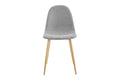 Set of 4 Ovela Lucas Dining Chairs (Grey)