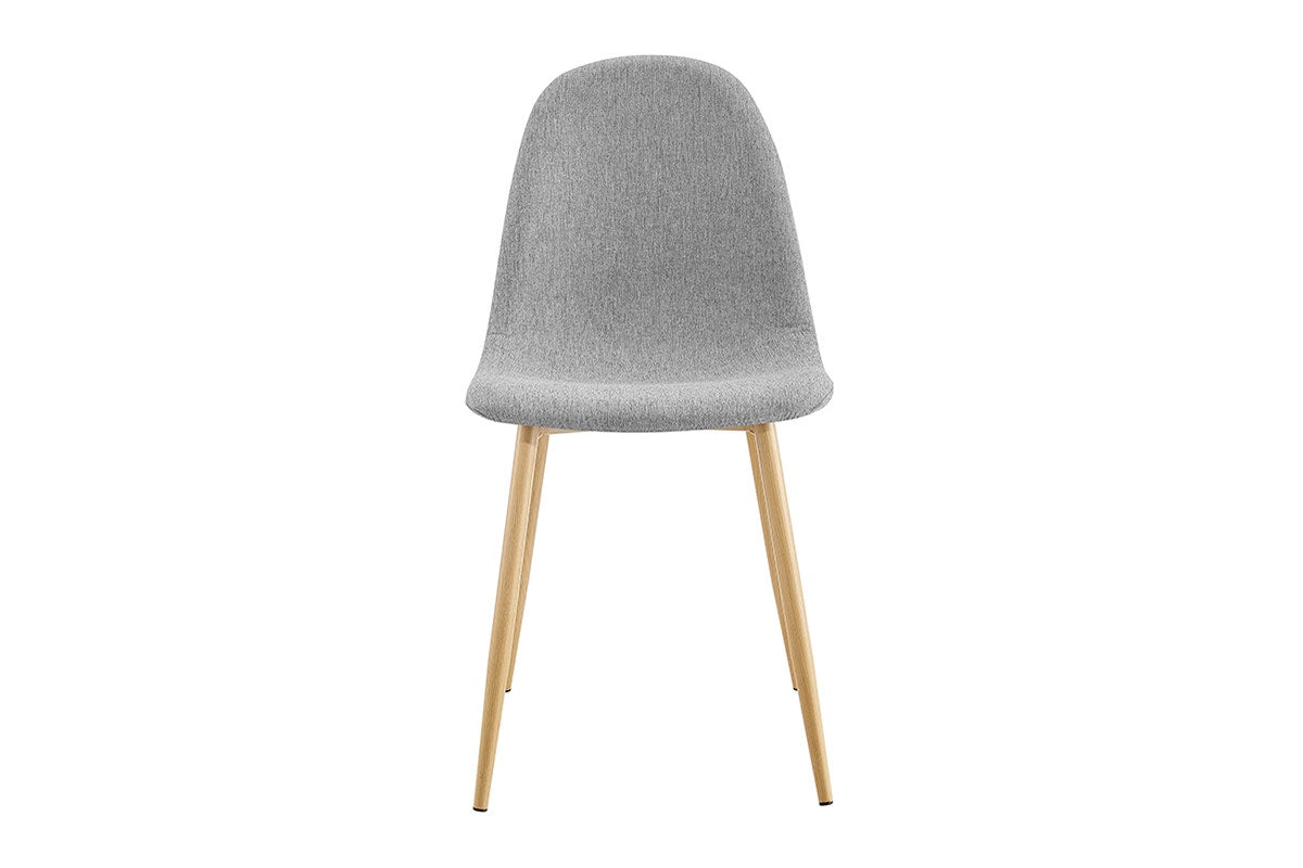 Set of 4 Ovela Lucas Dining Chairs (Grey)
