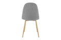Set of 4 Ovela Lucas Dining Chairs (Grey)