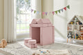Ovela 14 Piece Modular Double Kids Play Sofa (Pink)
