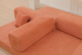 Ovela Mia 3 Seater Corduroy Compressed Sofa Bed (Green)