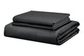 Ovela 100% Natural Bamboo Bed Sheet Set (Charcoal, King Single)