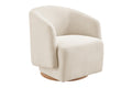 Shangri-La Nova Swivel Armchair (Cream)
