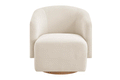 Shangri-La Nova Swivel Armchair (Cream)