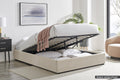 Ovela Parker Gas Lift Bed Frame (Beige, King)