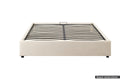 Ovela Parker Gas Lift Bed Frame (Beige, King)