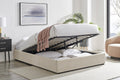 Ovela Parker Gas Lift Bed Frame - Beige, Queen - SuperSaverAU - view 3