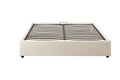 Ovela Parker Gas Lift Bed Frame - Beige, Queen - SuperSaverAU - view 6