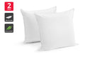 Ovela Set of 2 Microfibre European Pillows - SuperSaverAU - view 1