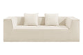 Ovela Softly 2 Seater Compressed Sofa (Cream)