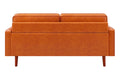 Ovela Stockholm 3 Seater Sofa (Tan, PU Leather)