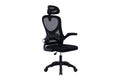 Ovela Student Mesh Office Chair with Head Rest (Black)
