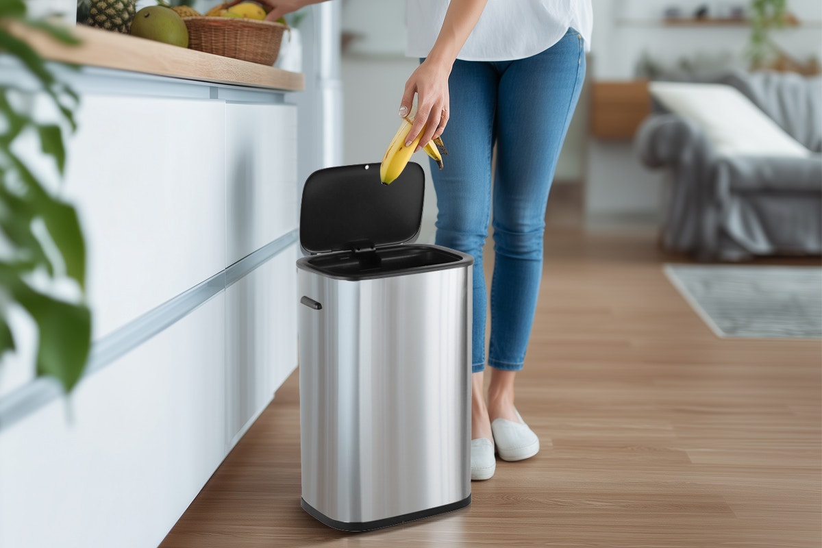 Ovela 55L Sensor Rubbish Bin (Stainless Steel)