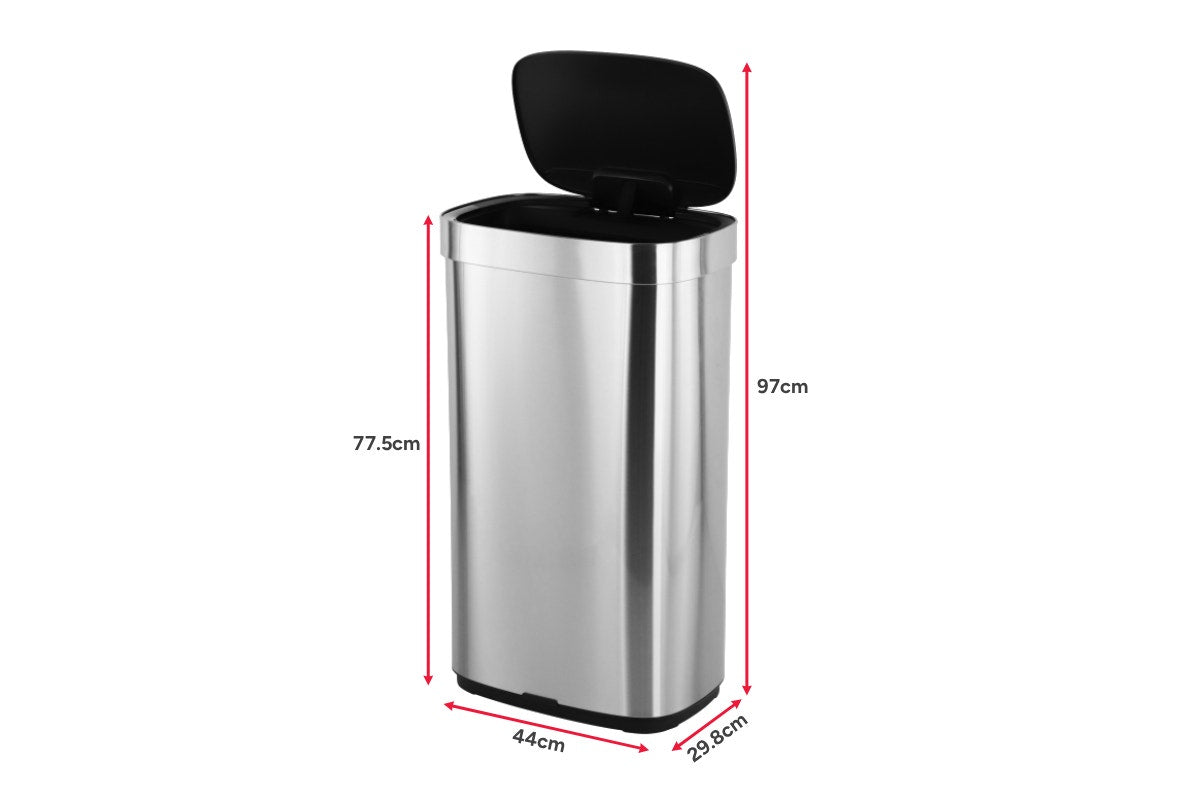 Ovela 80L Sensor Rubbish Bin (Stainless Steel)