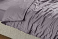 Ovela 1200TC Cotton Rich Quilt Cover Set (Castlerock Grey, Single)