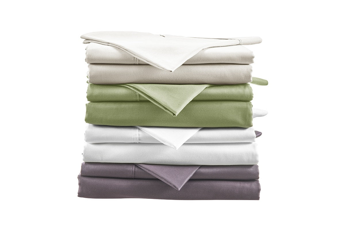 Ovela 1200TC Cotton Rich Quilt Cover Set (Castlerock Grey, King Single)
