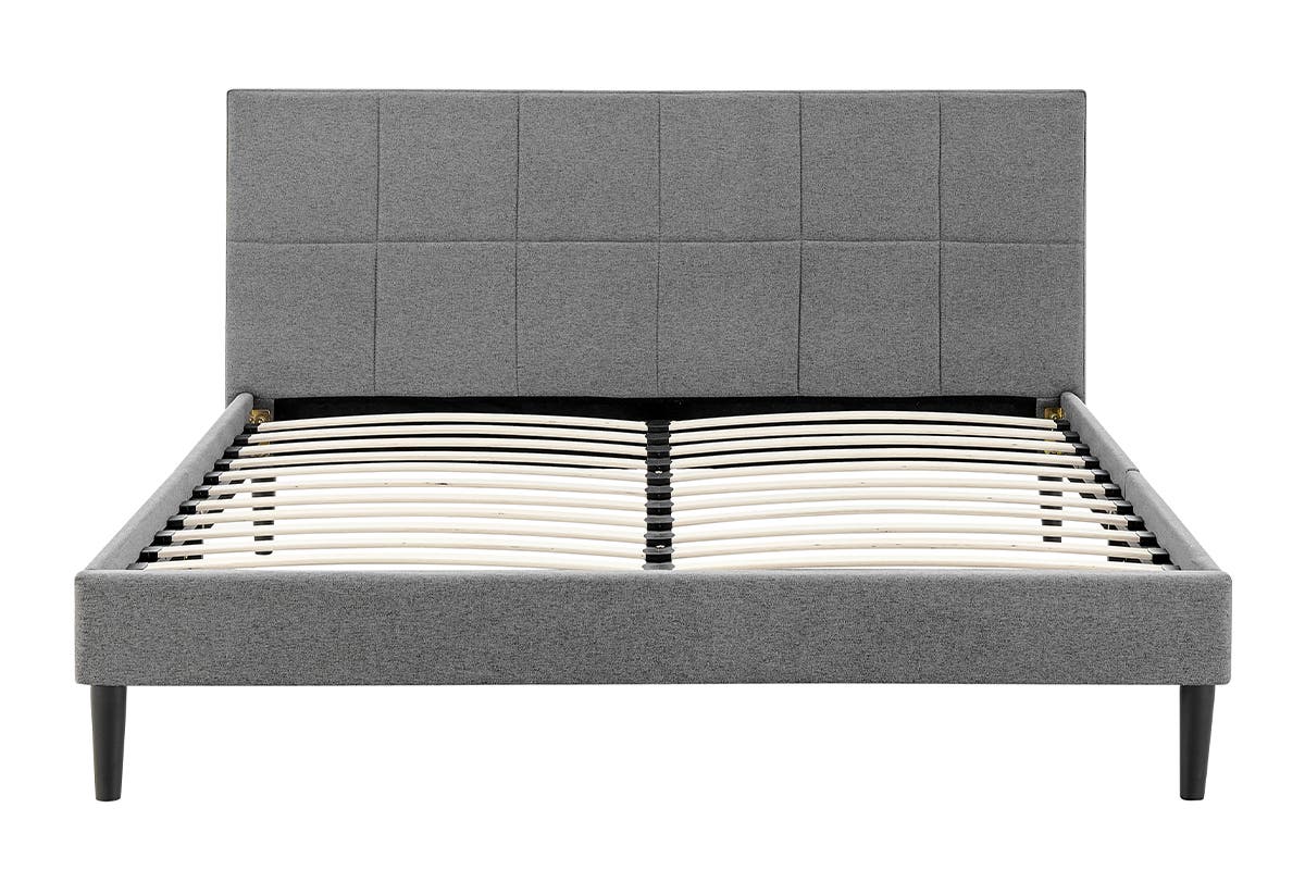Ovela Theodore Bed Frame  - Charcoal - SuperSaverAU - view 4