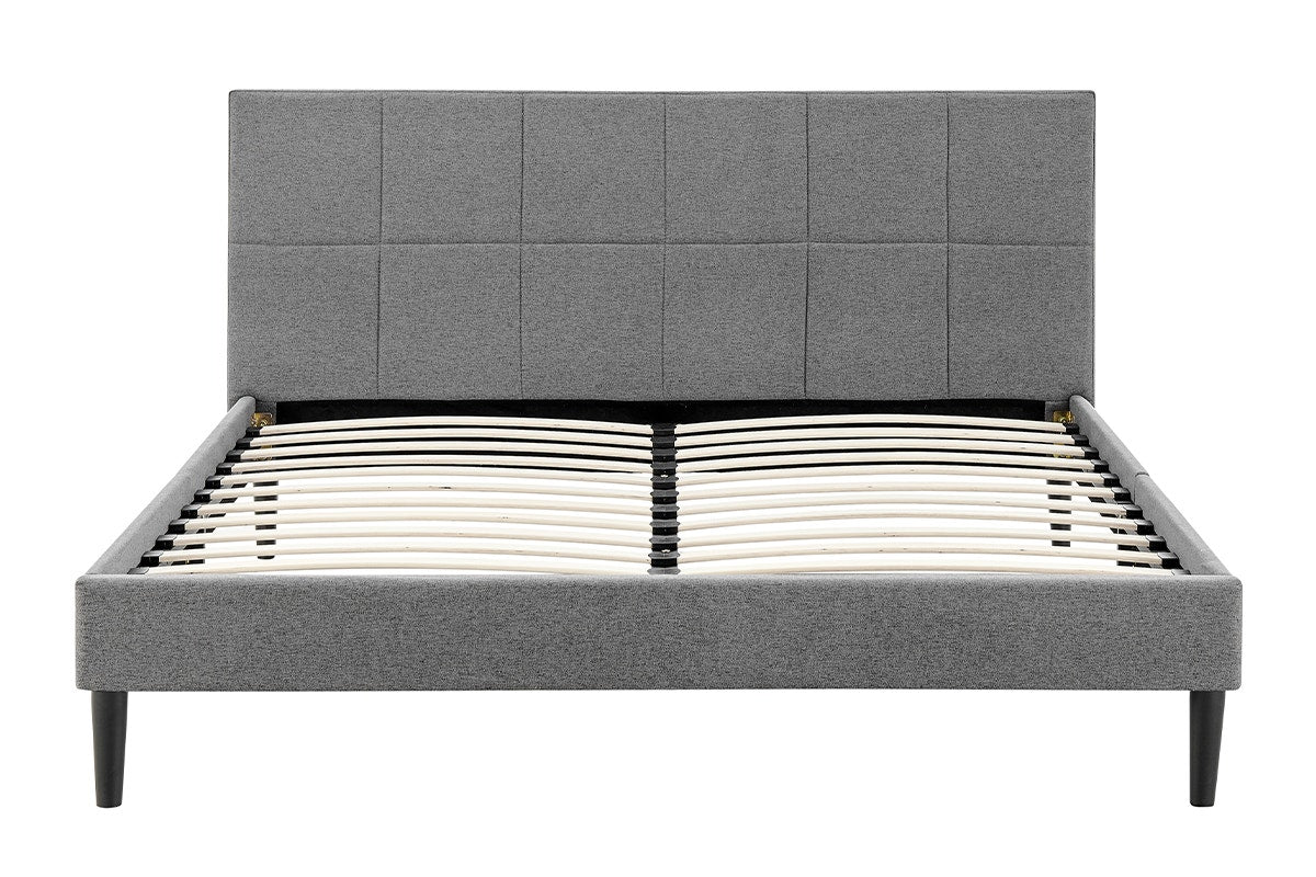 Ovela Theodore Bed Frame (Charcoal; King)