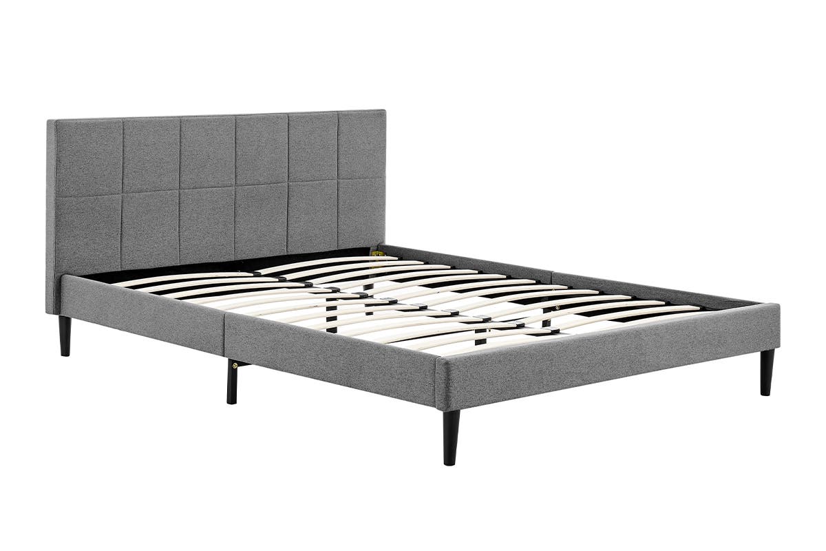 Ovela Theodore Bed Frame  - Charcoal - SuperSaverAU - view 5